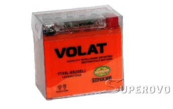 Купить аккумулятор VOLAT YTX5L-BS(iGEL) (5 A/h), 70A в Березе Шинный двор